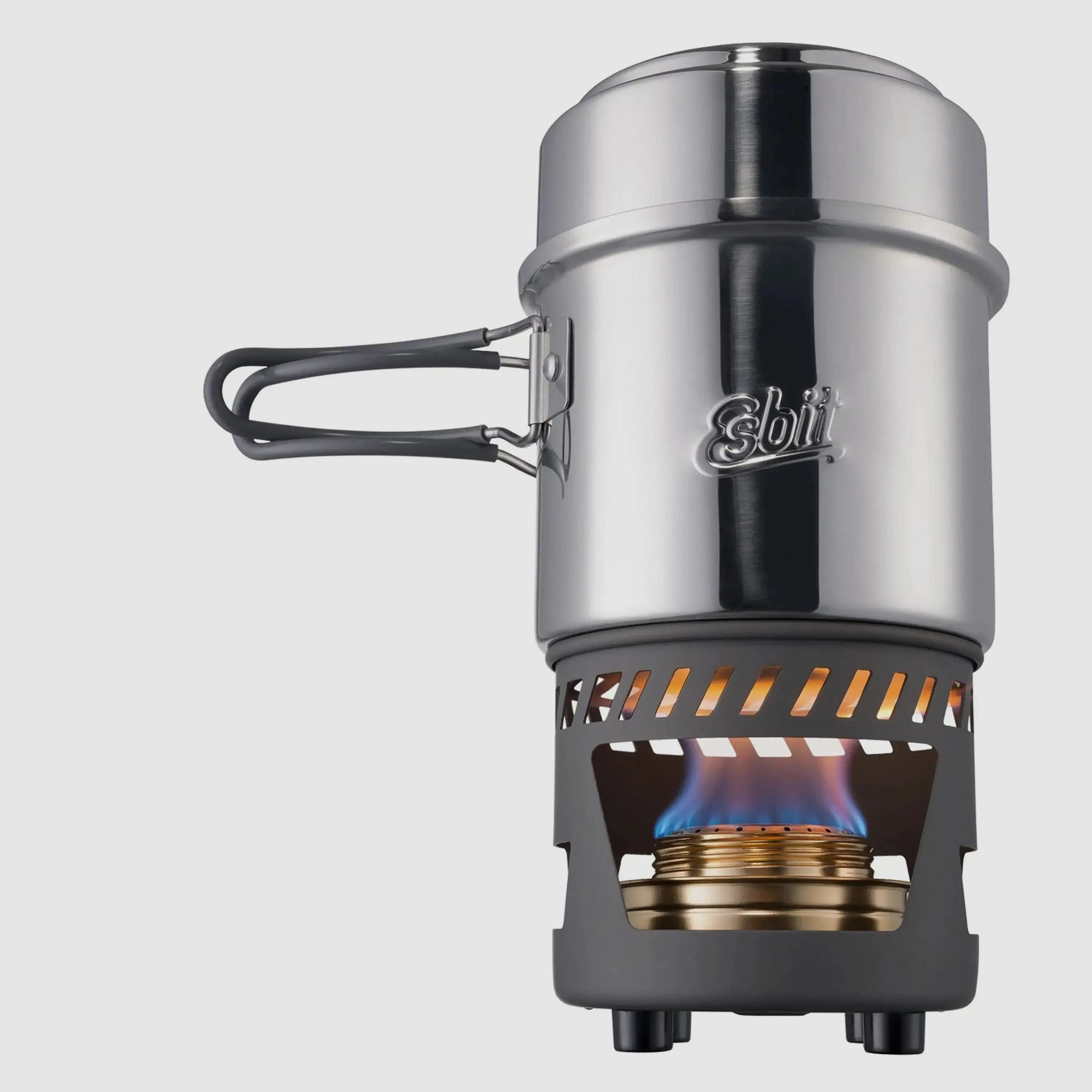 Esbit Set di Cucina Spiritoso in Acciaio Inossidabile