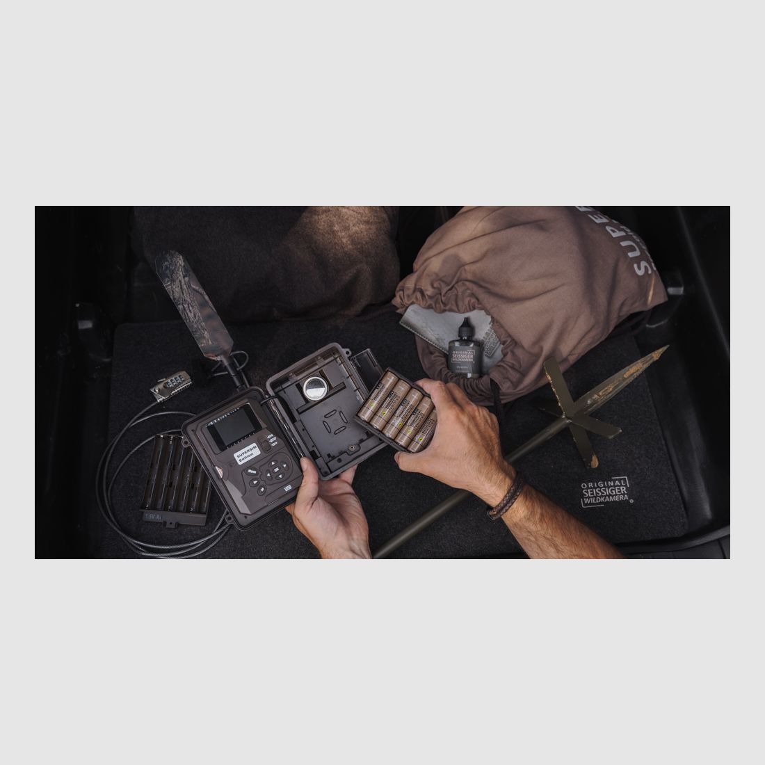 SEISSIGER Special-Cam LTE "Weißblitz" - SUPERSIM-Edition inkl. Akkus