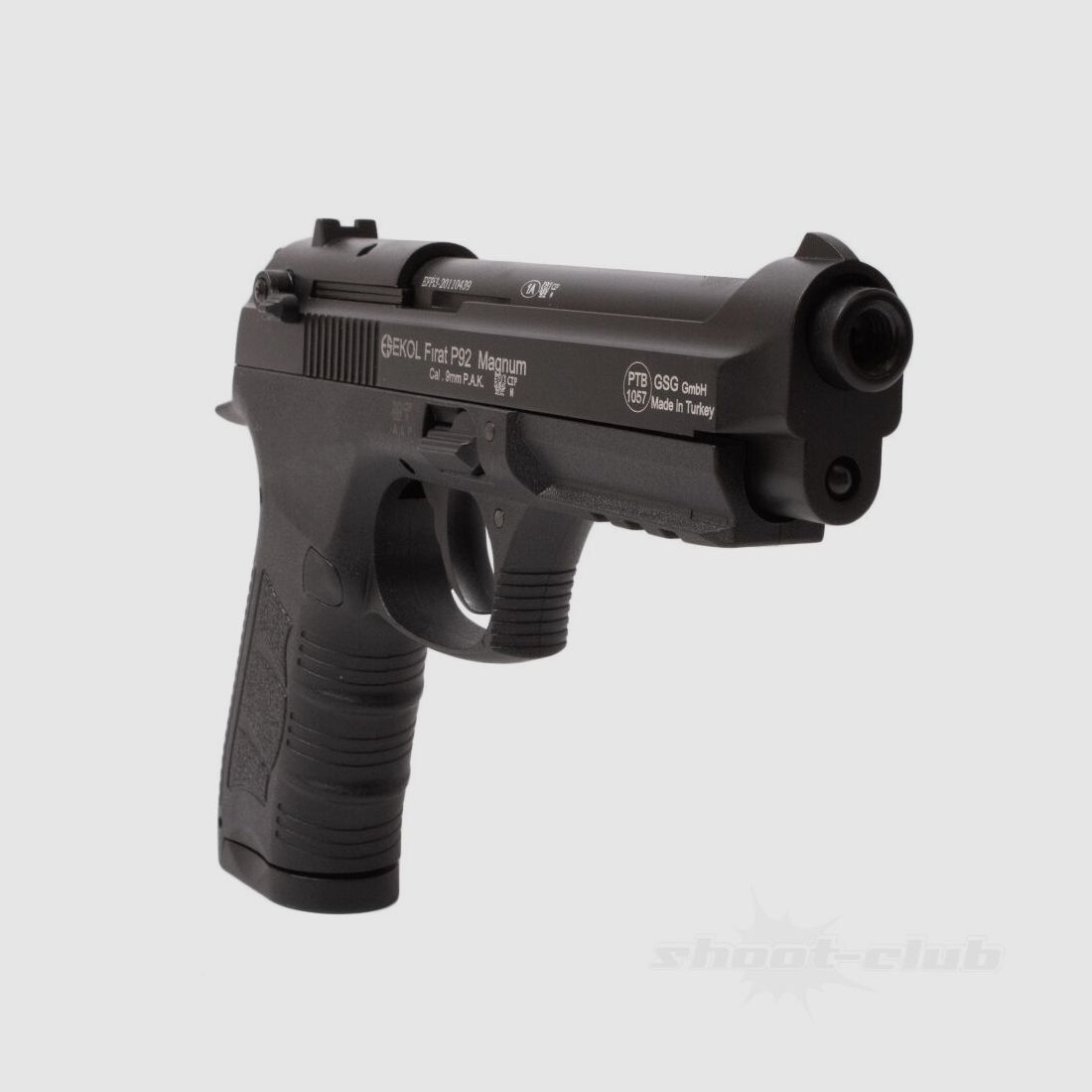 Ekol Firat P92 Magnum Pistolet Blankowy 9mm P.A.K. Czarny