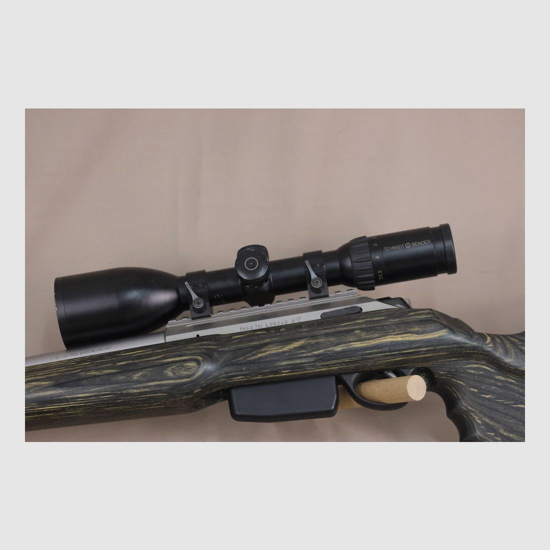 Tikka T3X // con silenziatore Hausken, SuB 56'er Zenith con LP e calcio GRS