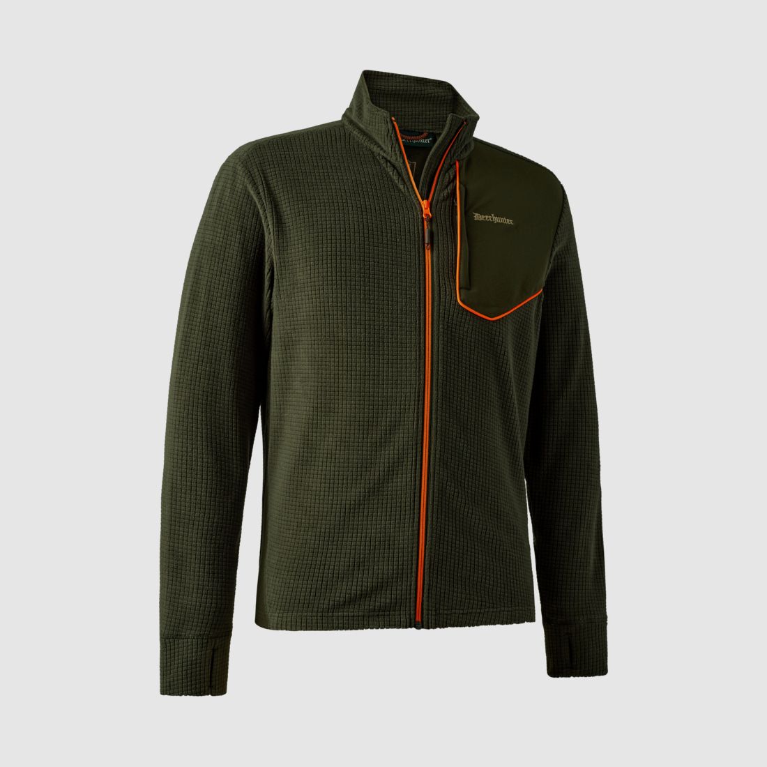 Chamois Full-Zip Fleece - Verde Foresta - Taglia: S