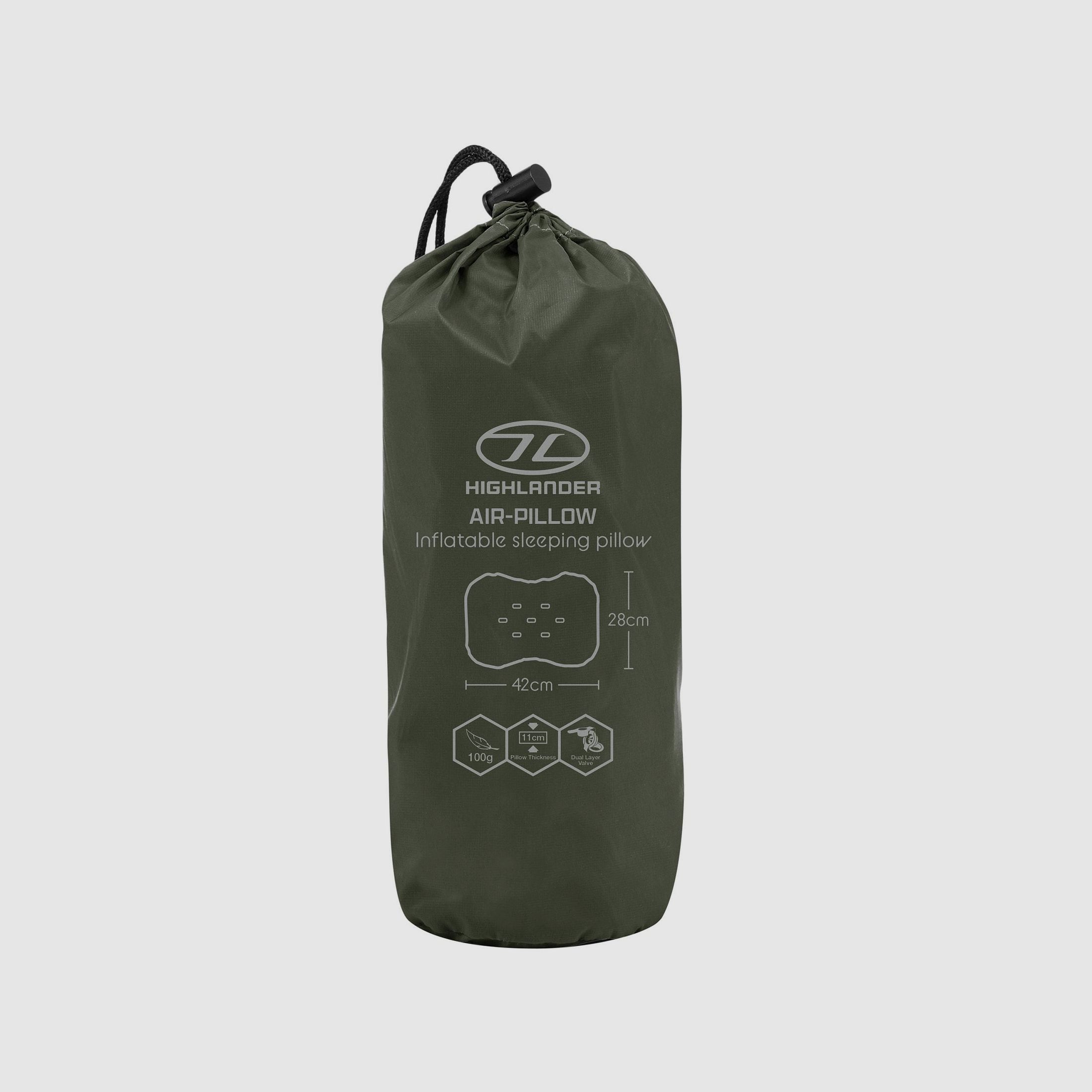 Highlander Almohada de Aire NAP-PAK para Camping, imagen 8 de 10