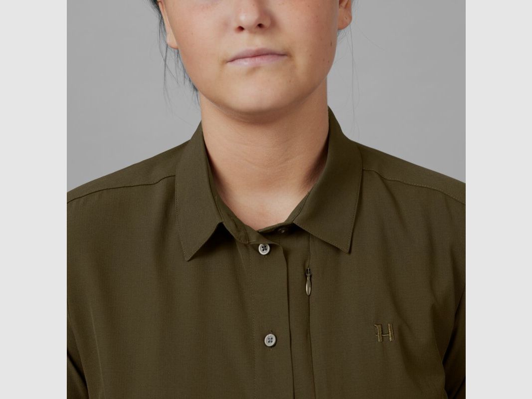 Camisa Härkila Trail verde sauce