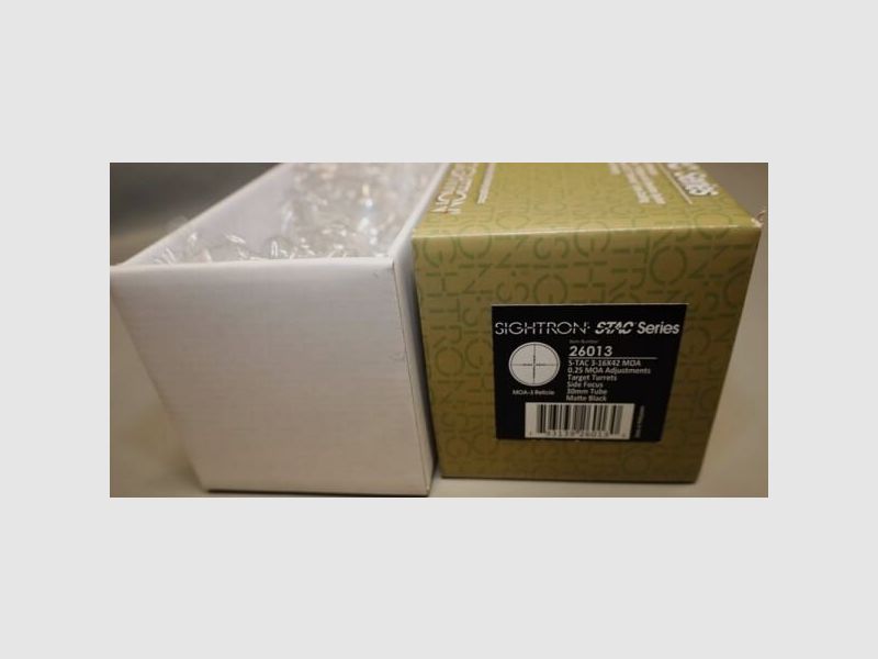 Sightron S-TAC 3-16x42 MOA