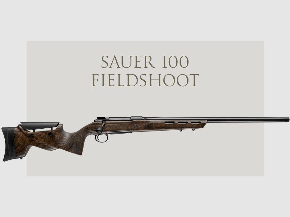 J.P. Sauer & Sohn SAUER 100 FIELDSHOOT cañón de competición LL 62 cm 6,5 Creedmoor + rosca, imagen 1 de 4
