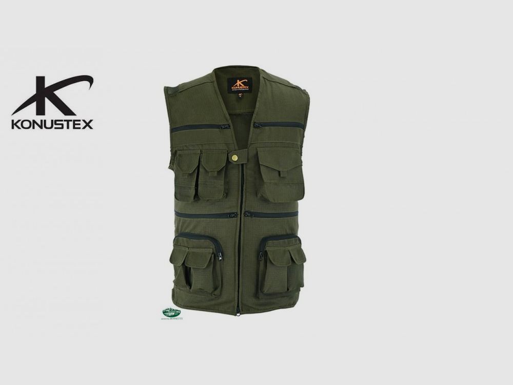KONUSTEX Gilet Demox Hunt grün
