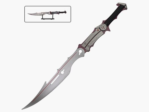 Lightning Machine Schwert inklusive Holz Ständer