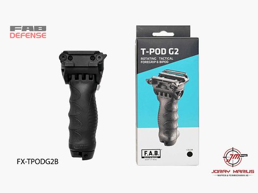 FAB Defense T-POD G2 foregrip with integrated bipod