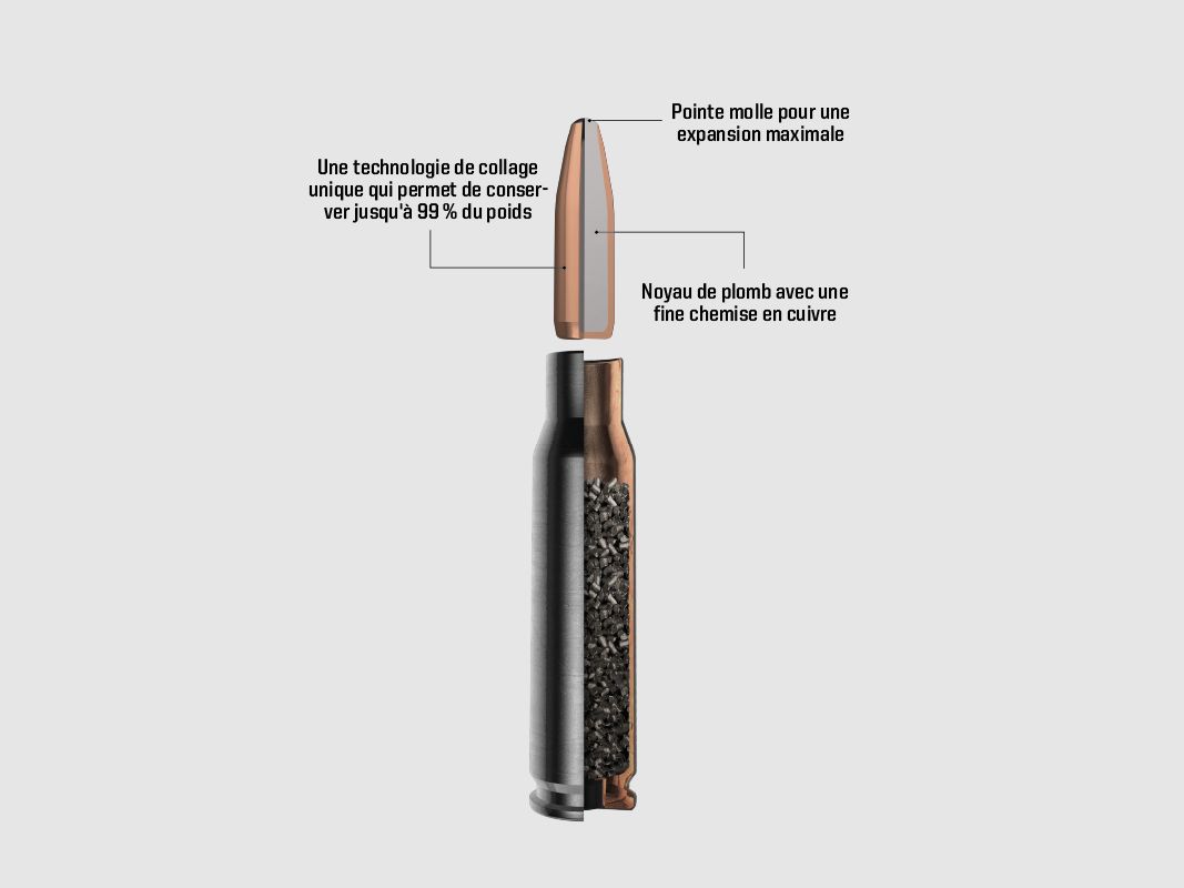 NORMA 9,3x62 285GR ORYX, Bild 2 von 2