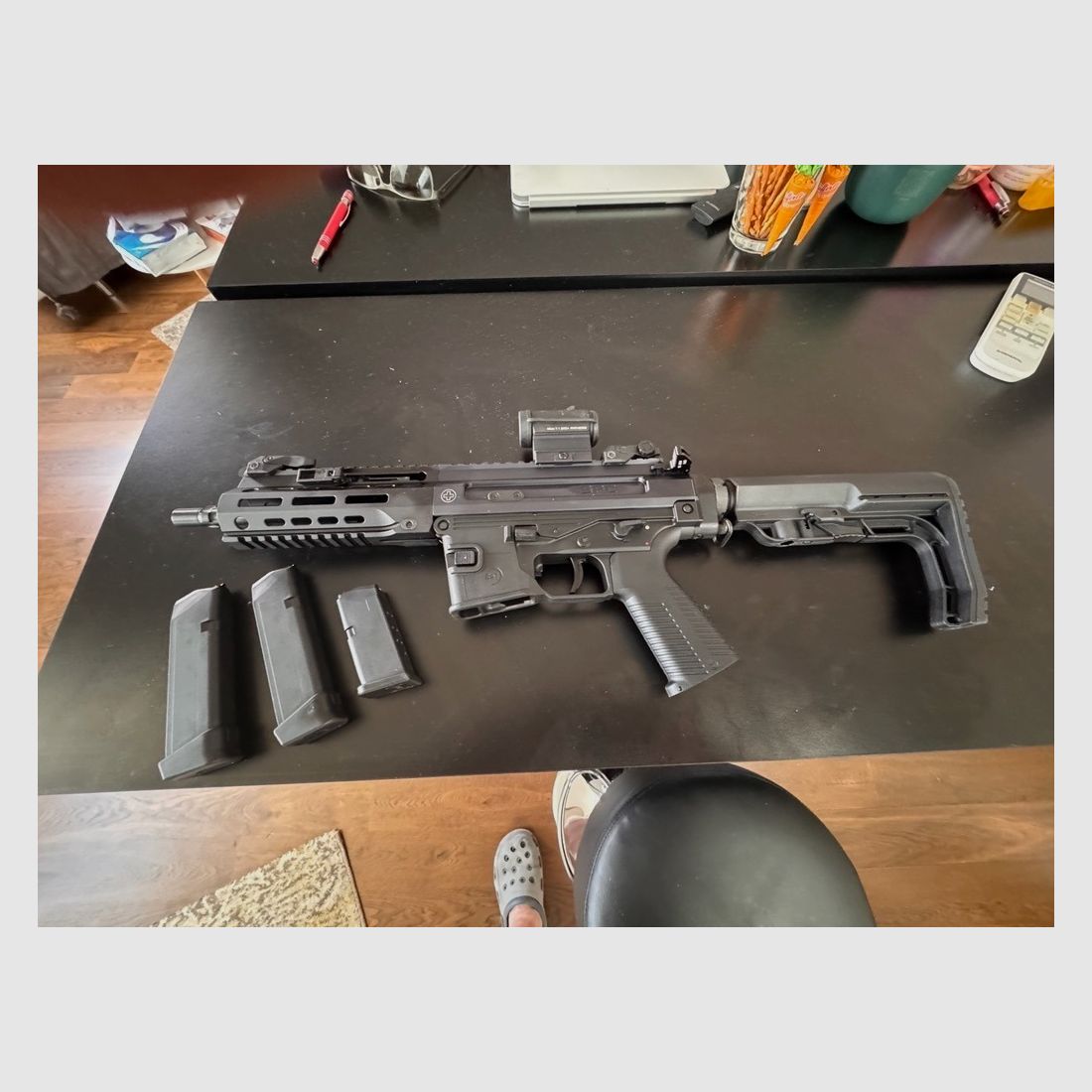 B & T SPC9 G , Halbautomat (komplett neu)