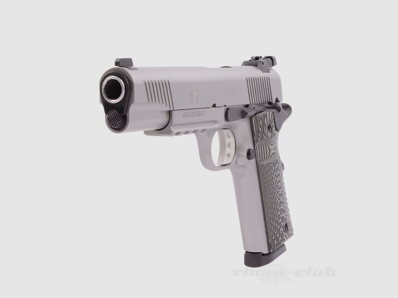 Messerschmitt	 ME 1911 Pistole Silber