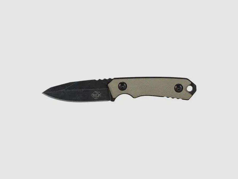 KH Security KH Security Coltello da collo deserto nero