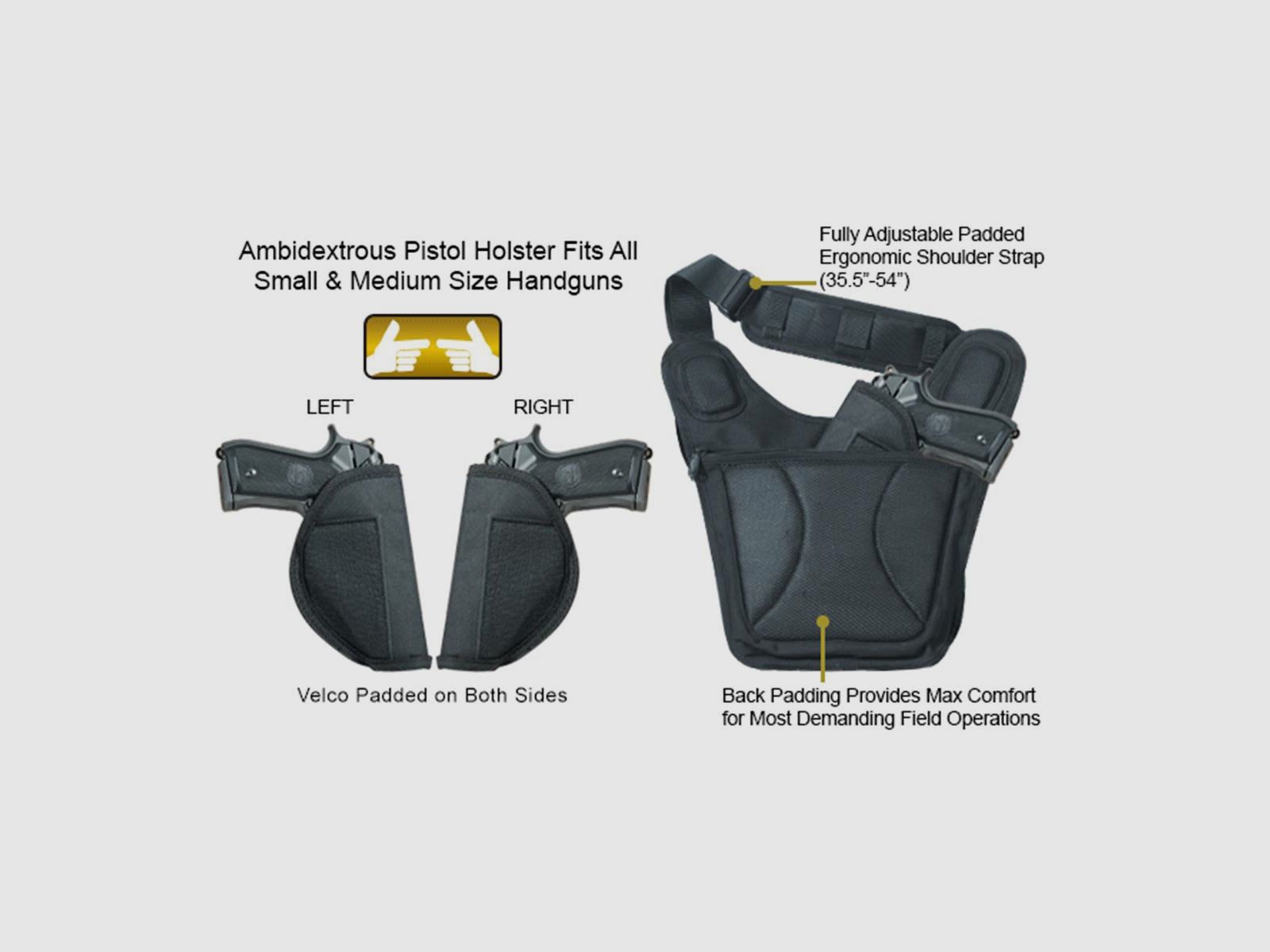 UTG 24/7 Ambidextrous Scout Messenger Bag, Bild 2 von 3