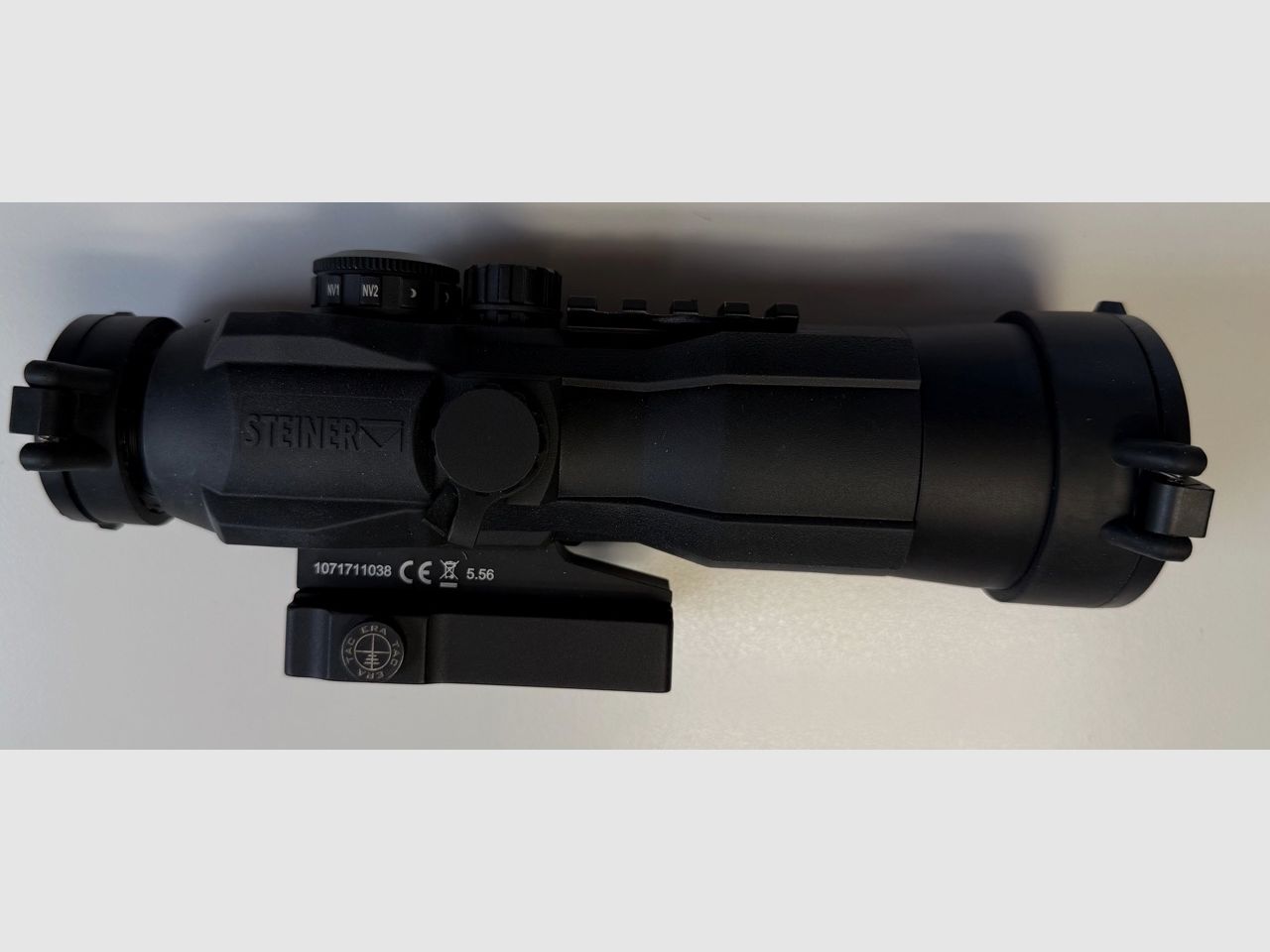 Steiner Militärschussvisier M536 Leuchtpunktzielgerät 5 x 36 + Niggeloh Schutzhülle - NEUWERTIG
