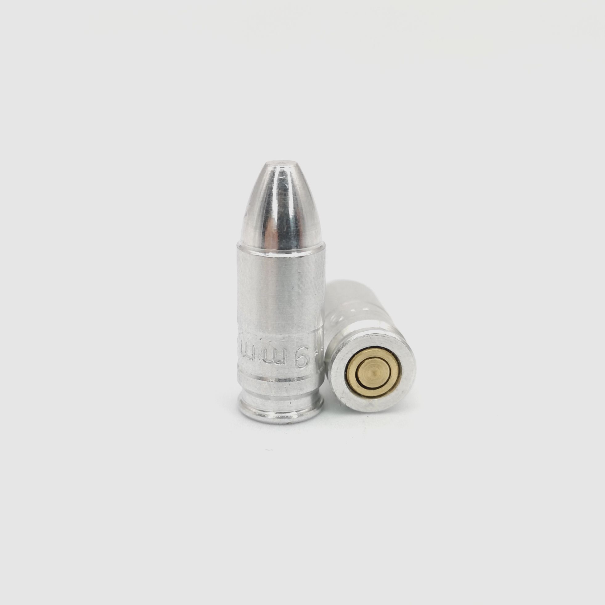 ALU PUFFERPATRONE FÜR KURZWAFFEN - 9mm Luger