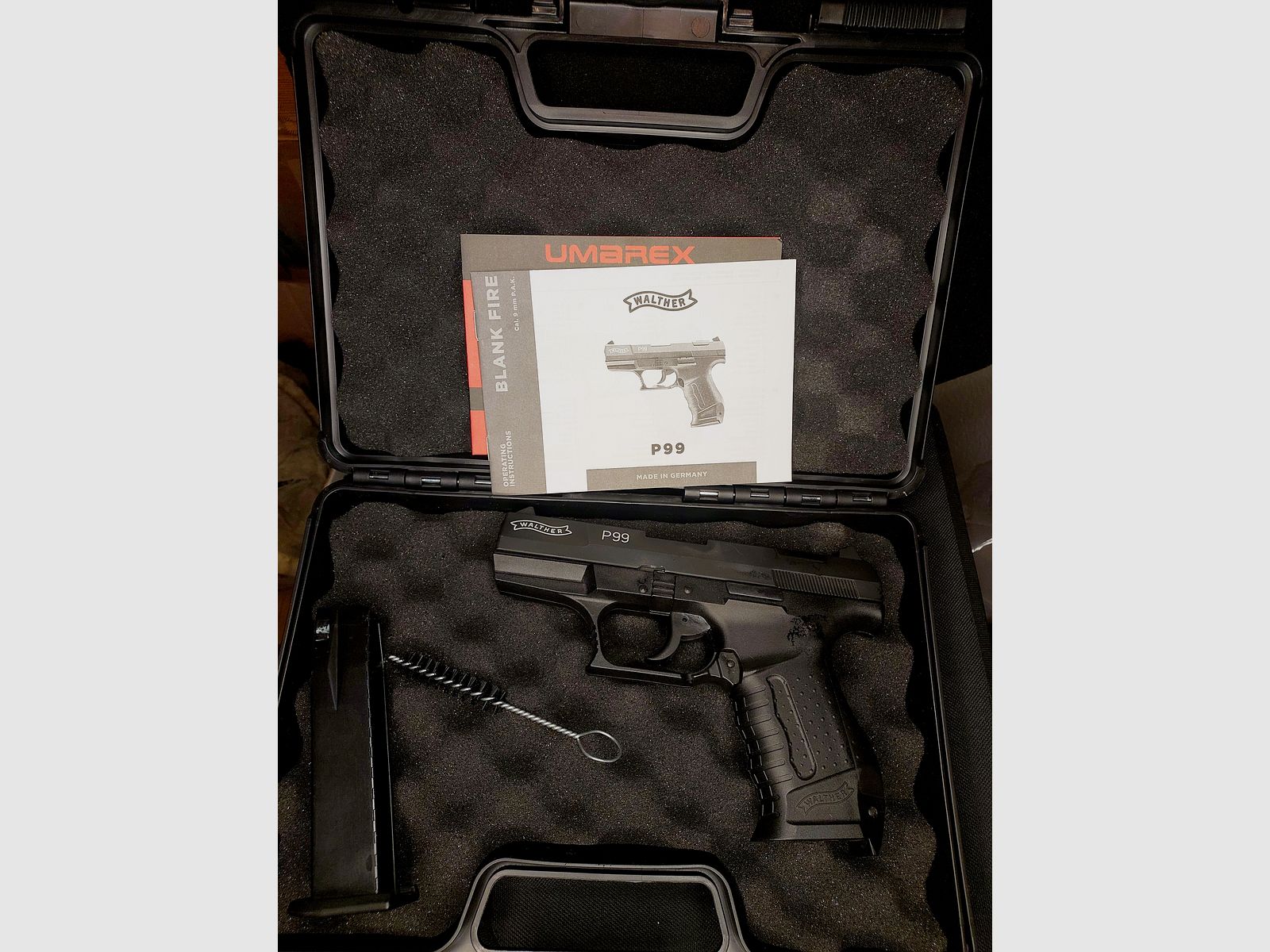 Walther P99 schreckschuss pistool 9mm P.A.K. (PTB 762) P 99