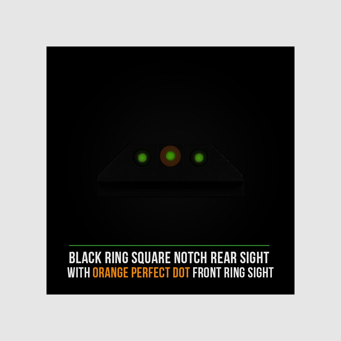 NIGHT FISION Sig Sauer P365 Stealth Tritium Sight 240-238 OB, Bild 5 von 5