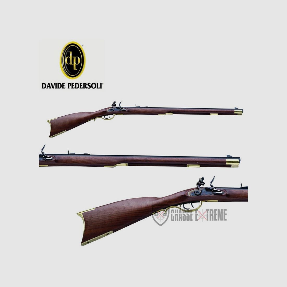 PEDERSOLI Scout Steinschlossbüchse Kal 45