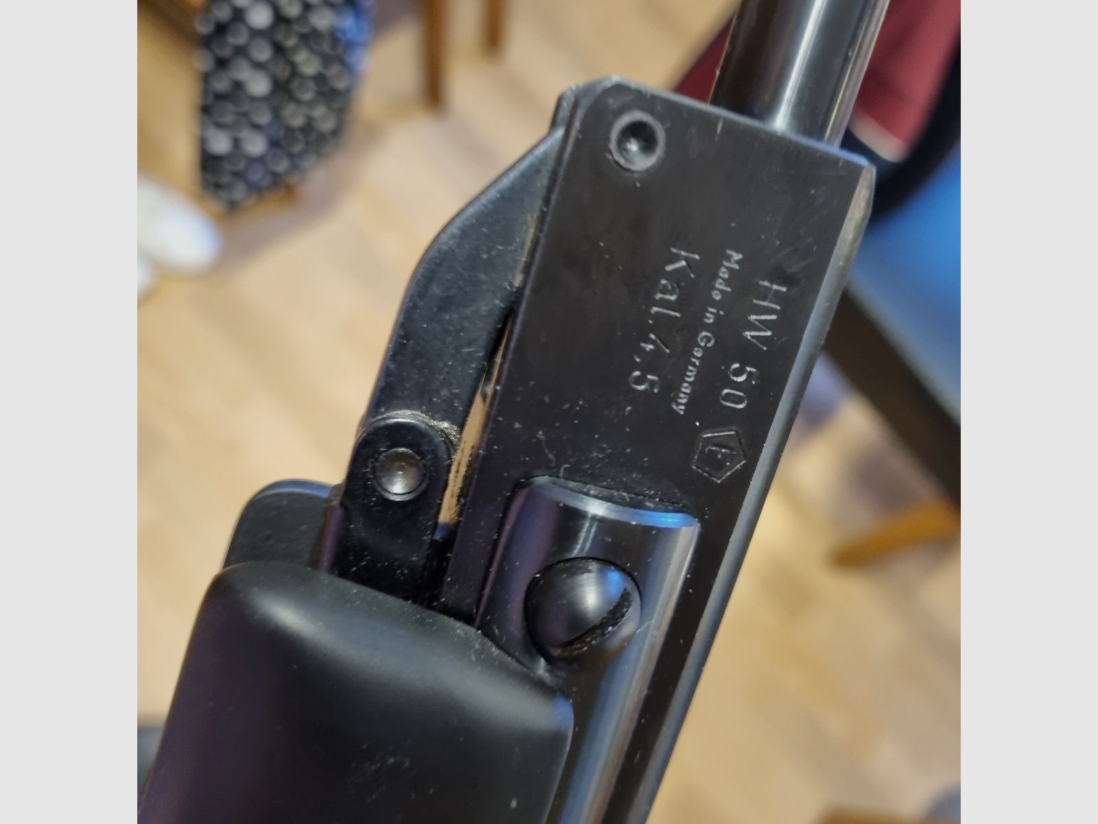 HW 50 4,5 mm, mit Schalldämpfer und ZF Hubertus 4x20