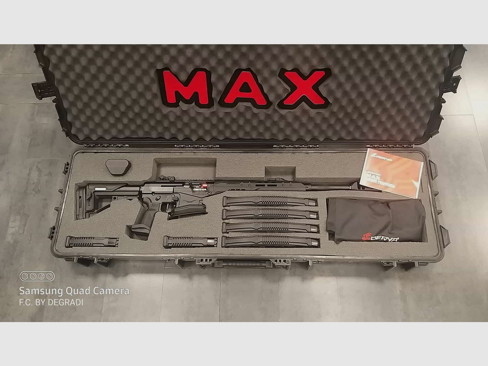 DERYA MK12 MAX CAŁKOWICIE CZARNY SEMIAUTO KAL.12, zdjęcie 1 z 4