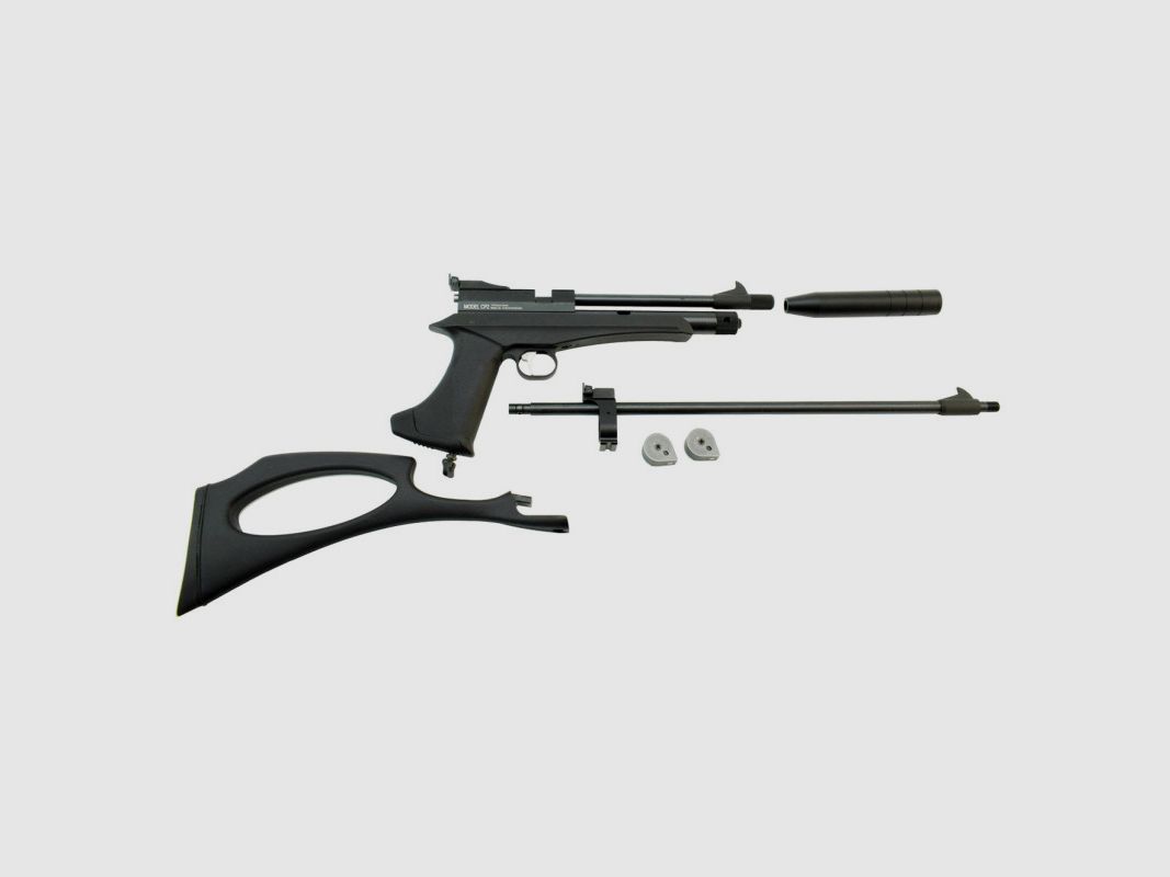 Pack - Druckluftpistole - Snowpeak - CP2 Schwarz - Kal. 4,5 + 500 Diabolos, Bild 2 von 6