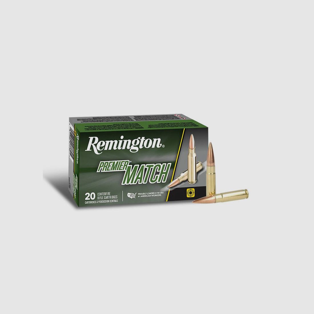 Remington Premier Match Matchking .300 AAC Blackout 125GR OTM 20 Patronen