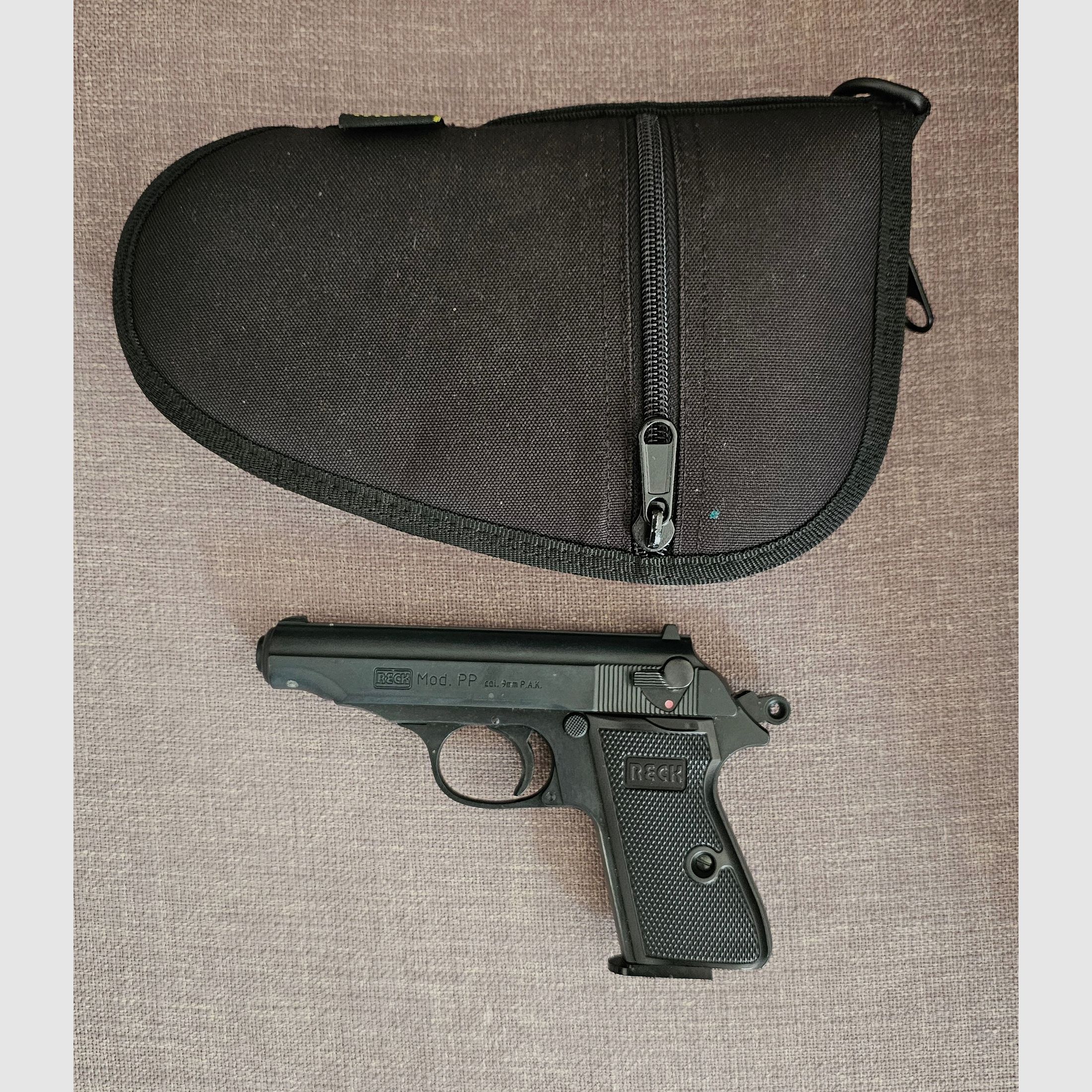 Schreckschusspistole RECK Modell PP Kal. 9mm PAK