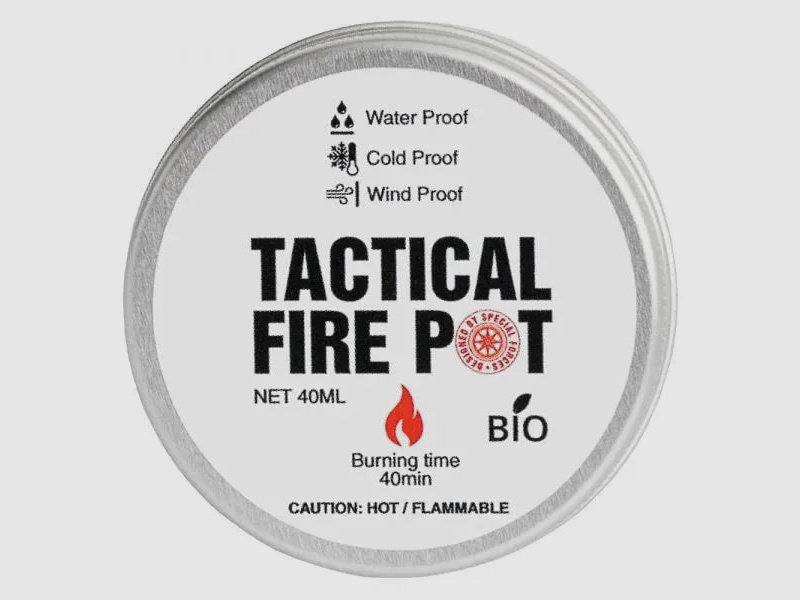 Tactical Foodpack Brennpaste Tactical Fire Pot 40 ml