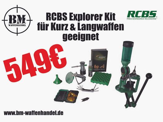 RCBS Explorer Wiederlade Kit