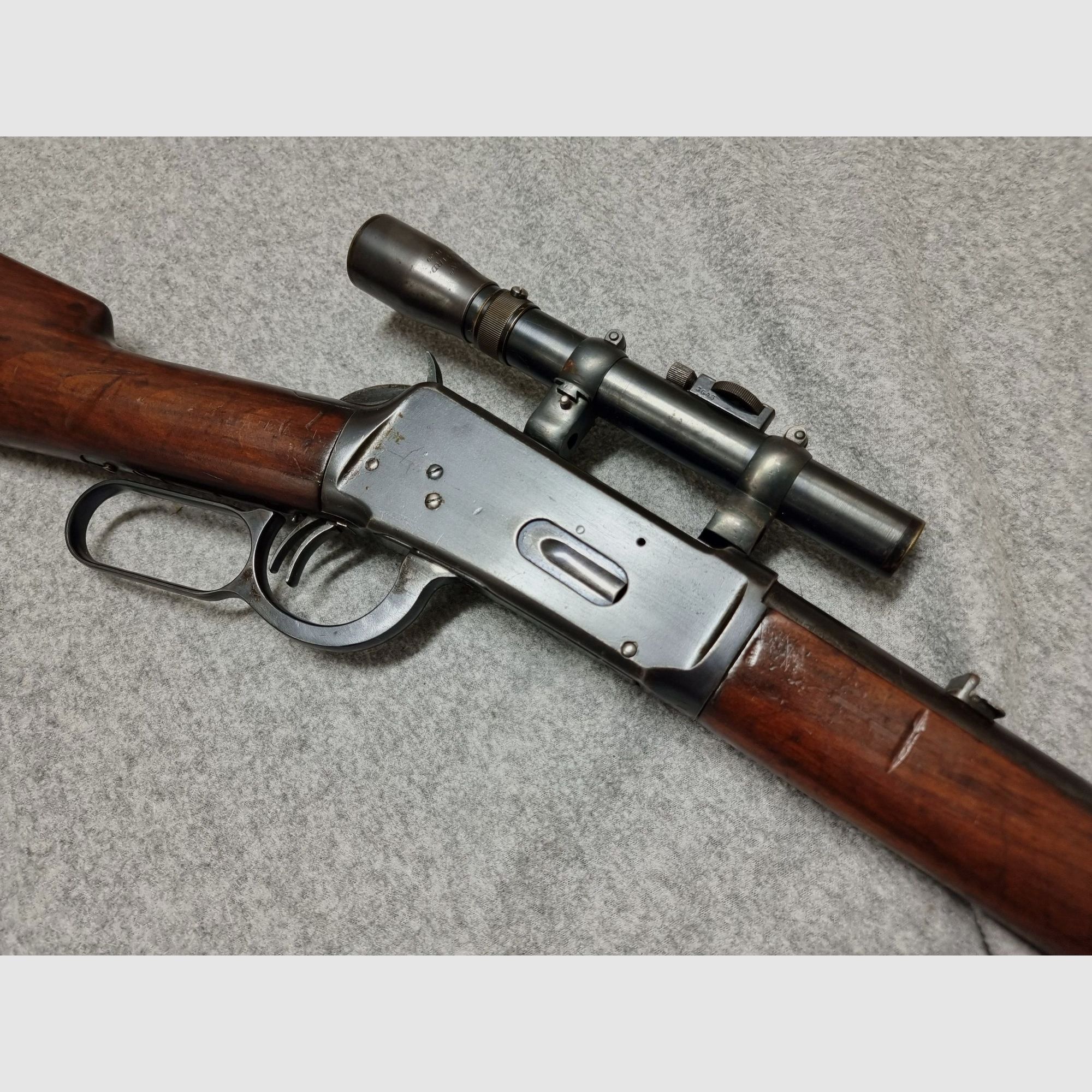 Original WINCHESTER 1894 - Year of manufacture 1898! Scope sniper rifle hunting - set trigger