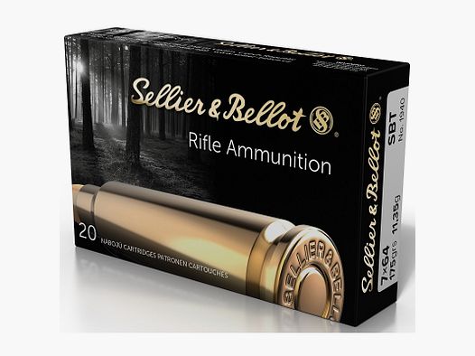 BOITE DE 20 CARTOUCHES SELLIER & BELLOT CAL.7X64 SBT (SIERRA)