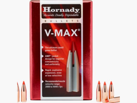 Hornady Geschosse .224 V-Max 55 gr (250 Stk.)