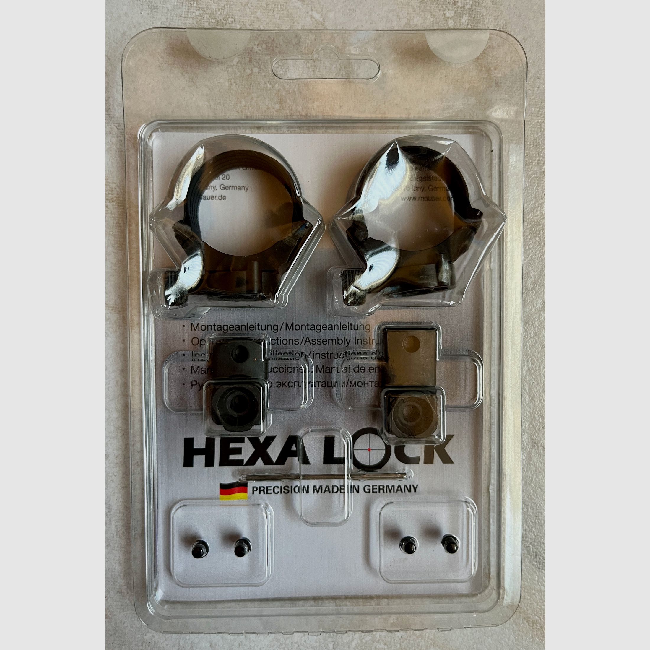 Mauser  HexaLock-Montage. neu