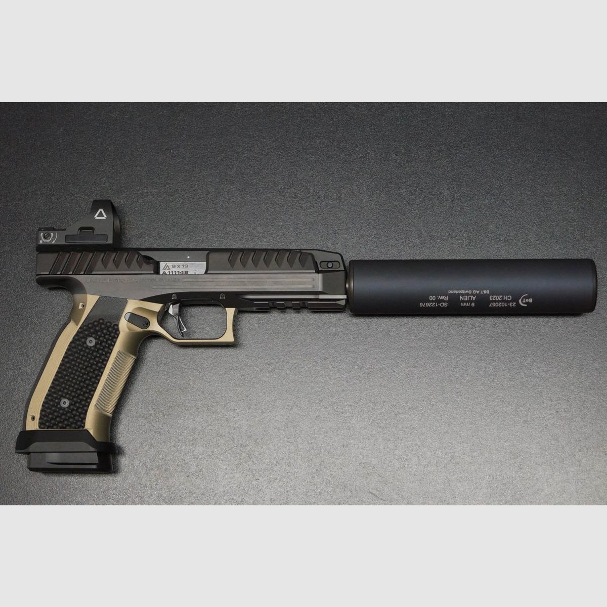 Laugo Arms Alien Full Kit Threaded with Suppressor B&T, image 1 of 7