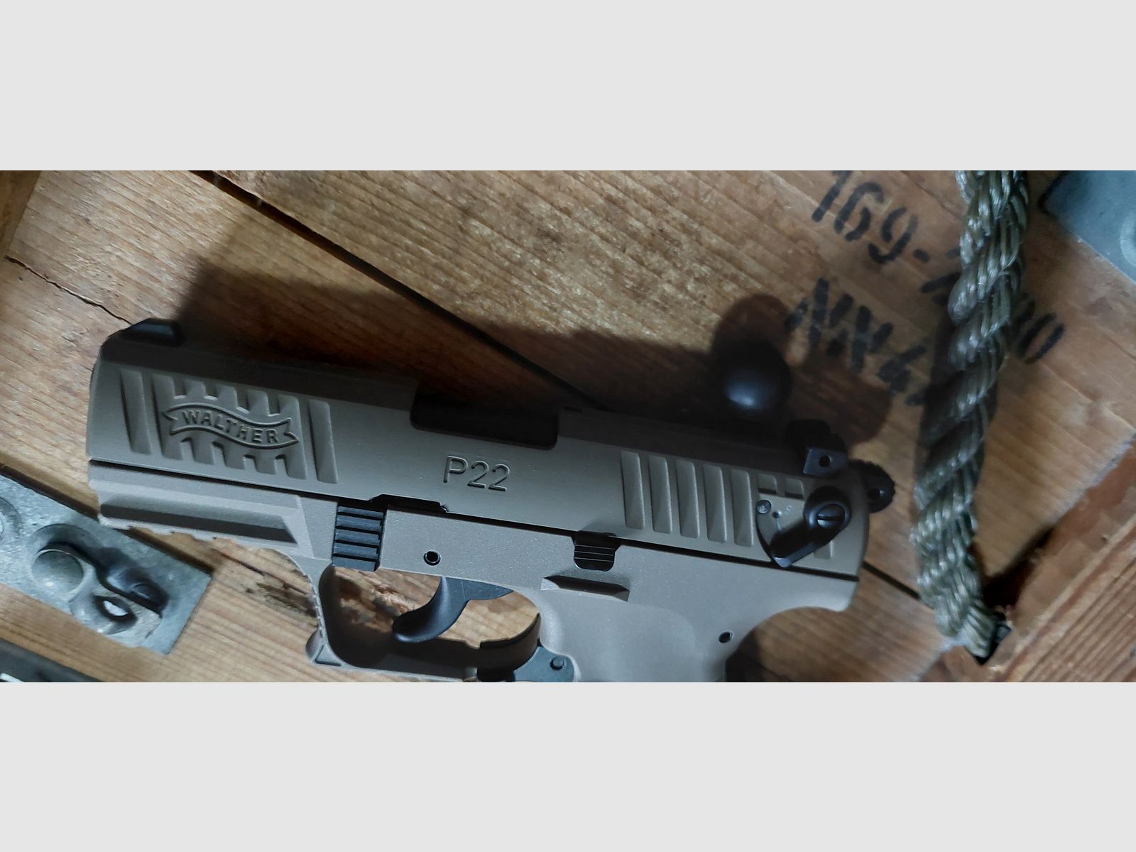 ⚠️ RZADKO! MODEL SPECJALNY Walther P22Q - FDE - Flat Dark Earth (PTB 778) P 22 Q P22