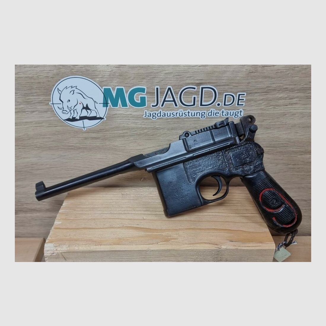 Mauser C96 "red 9" 9mmLuger