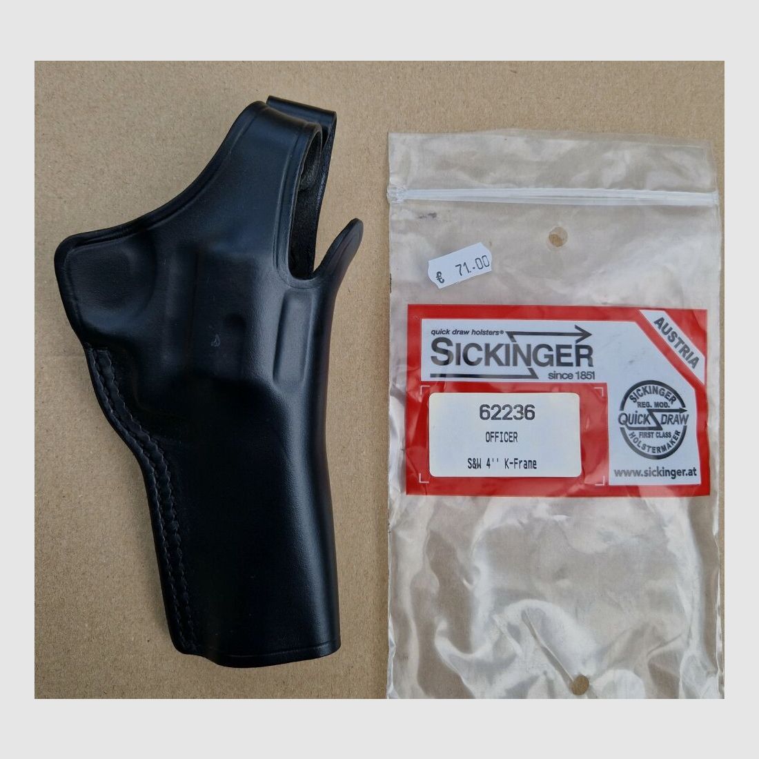 Sickinger Austria Officer, K-Frame, 4"