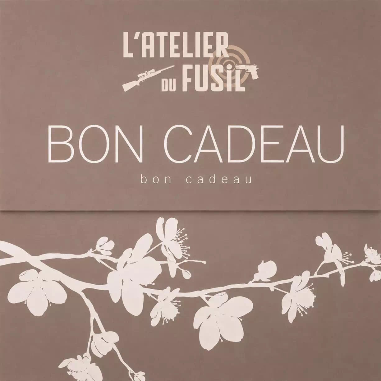 Carte cadeau L&rsquo;Atelier du Fusil – Envoi par courrier