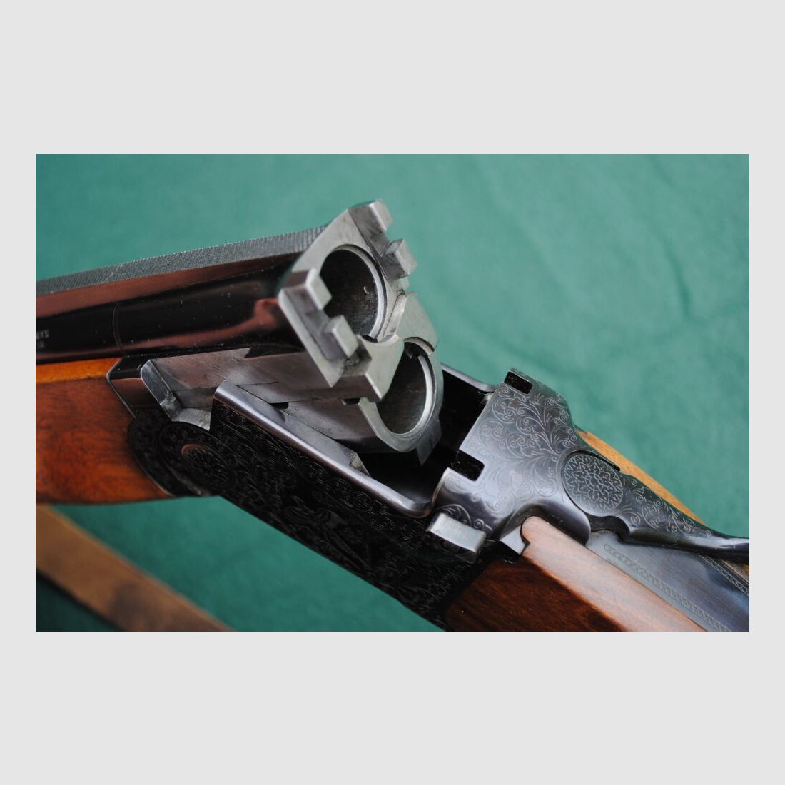 Bockdoppelflinte, SKB Arms Co, Japan, Modell 500, Einabzug