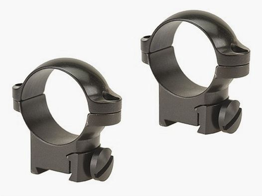Anelli Leupold Sako 25,4 mm medi medi neri lucidi