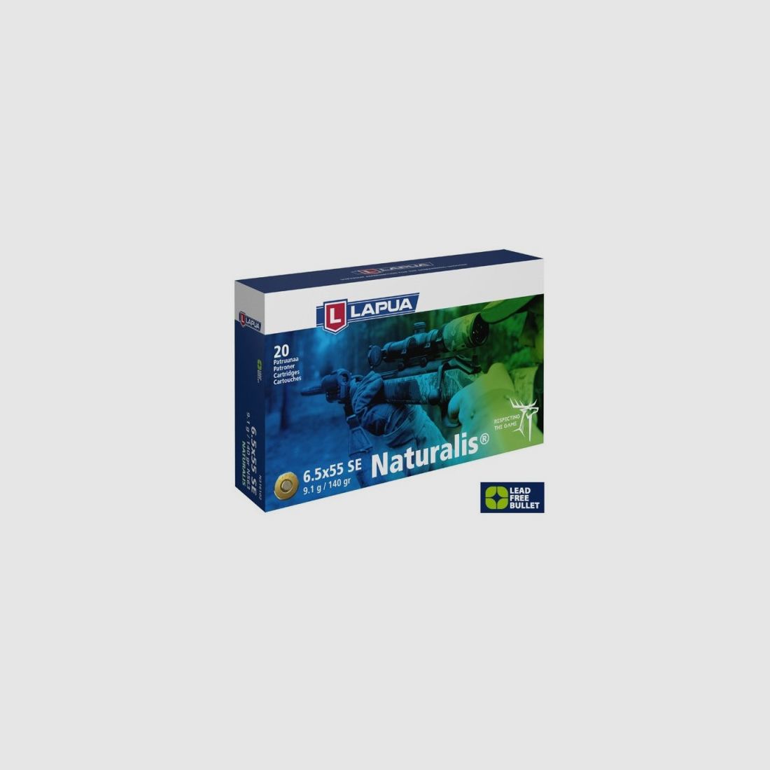 Naturalis 140grs 20 cartridges