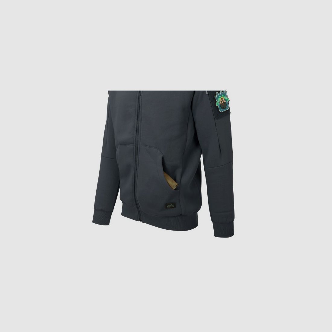 Urban Tactical Hoodie Lite FullZip blue hoodie, image 5 of 9