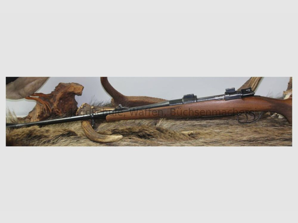 Mauser Preduzece 44 Jagdrepetierer mit Schwenkmontage-Basen 8x57JS