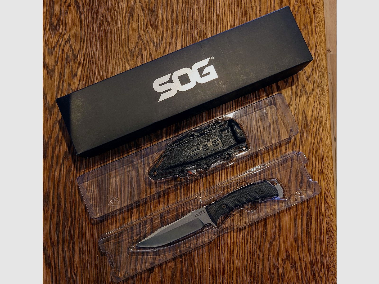 SOG Pillar - Jagdmesser / Bushcraft in CPM S35VN