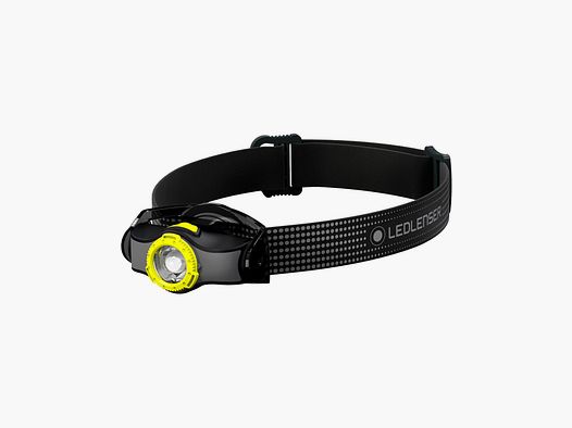 Ledlenser MH3 Schwarz/Gelb Stirnlampe