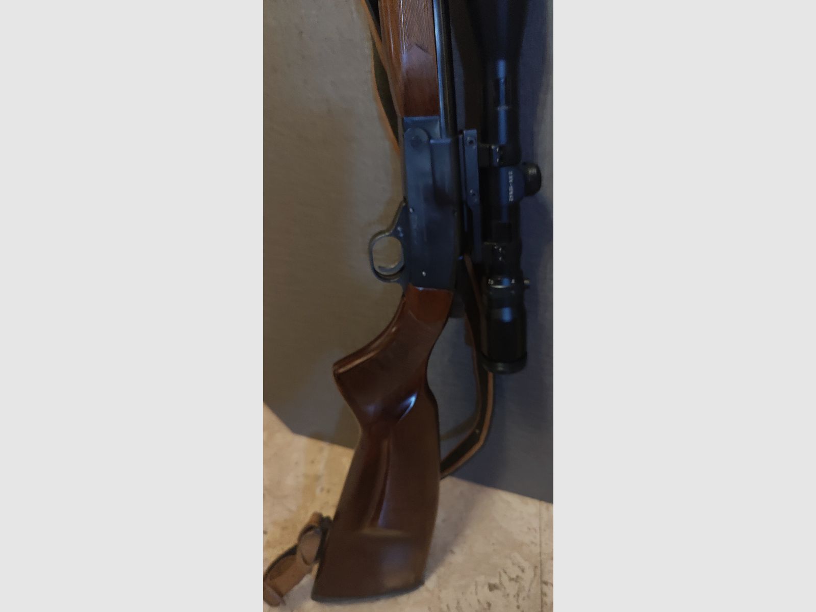 Break-action rifle Brünner ZBK 110 caliber 5.6 x 50 R Mag. with scope Admiral Switzerland 2.5-10x42