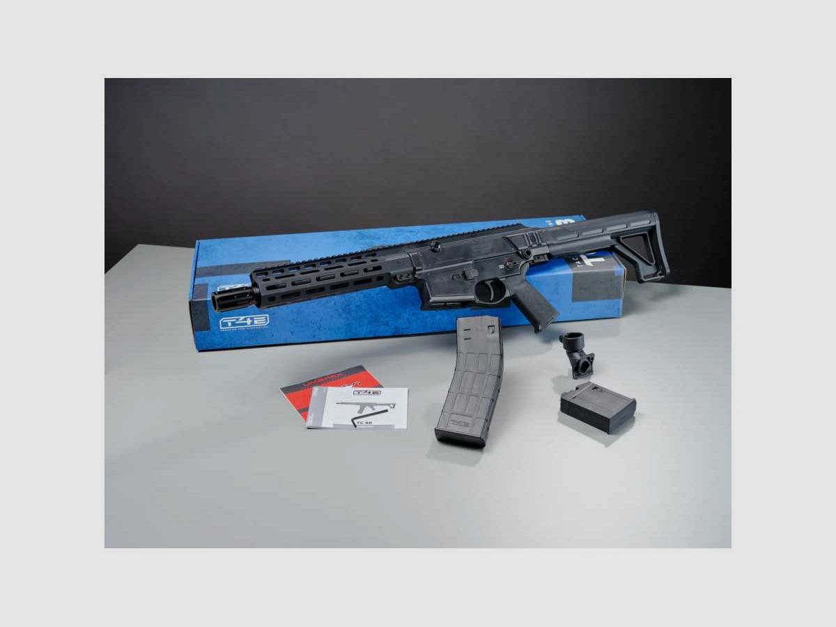 READY TO SHOOT PACK T4E TC68 CAL 68 - 7.5 J 100 BALLS AND 1 CO2 CARTRIDGE 88G T4E