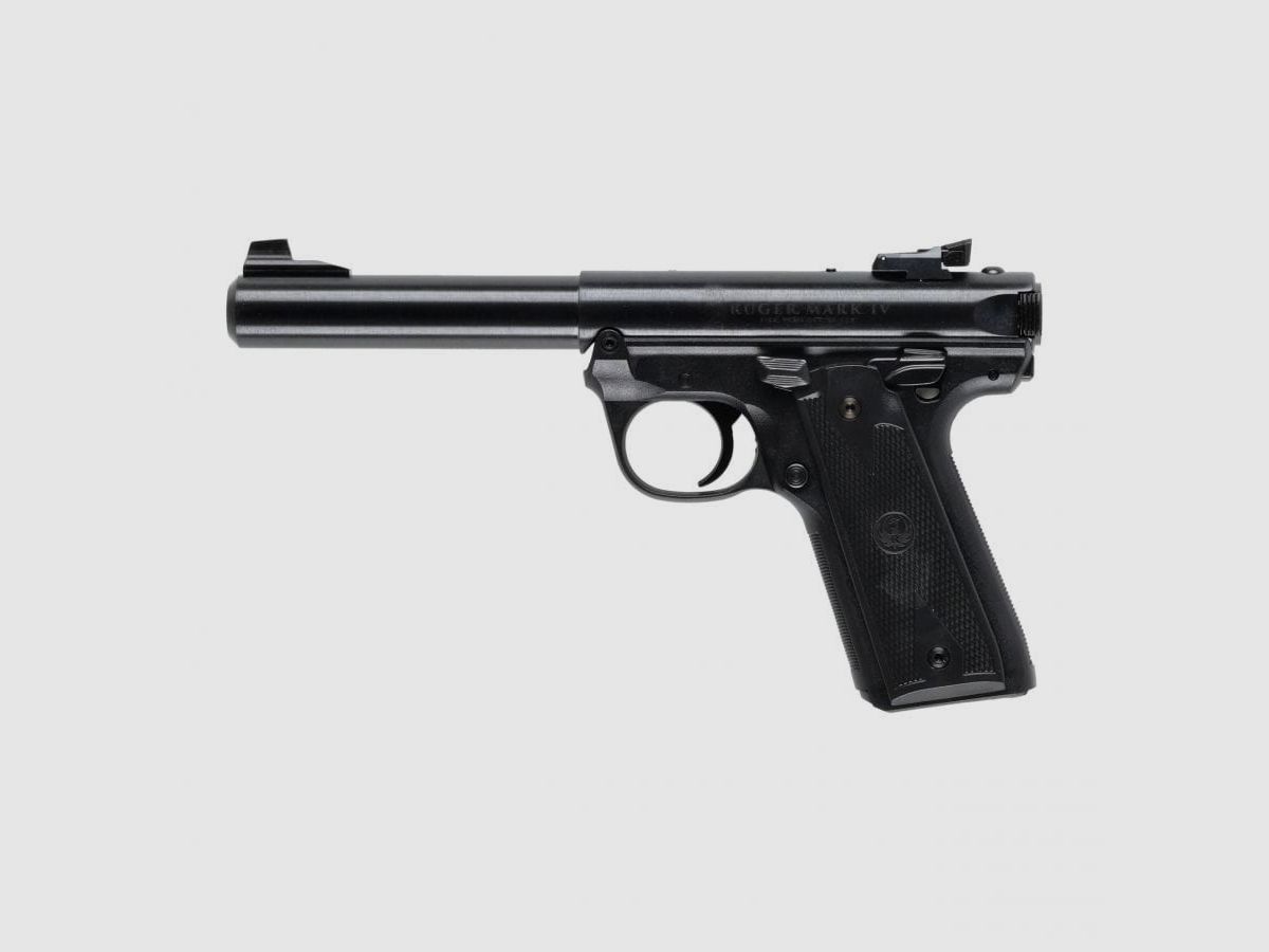 Pistola Ruger Mark IV negra 40107 22LR, imagen 2 de 11