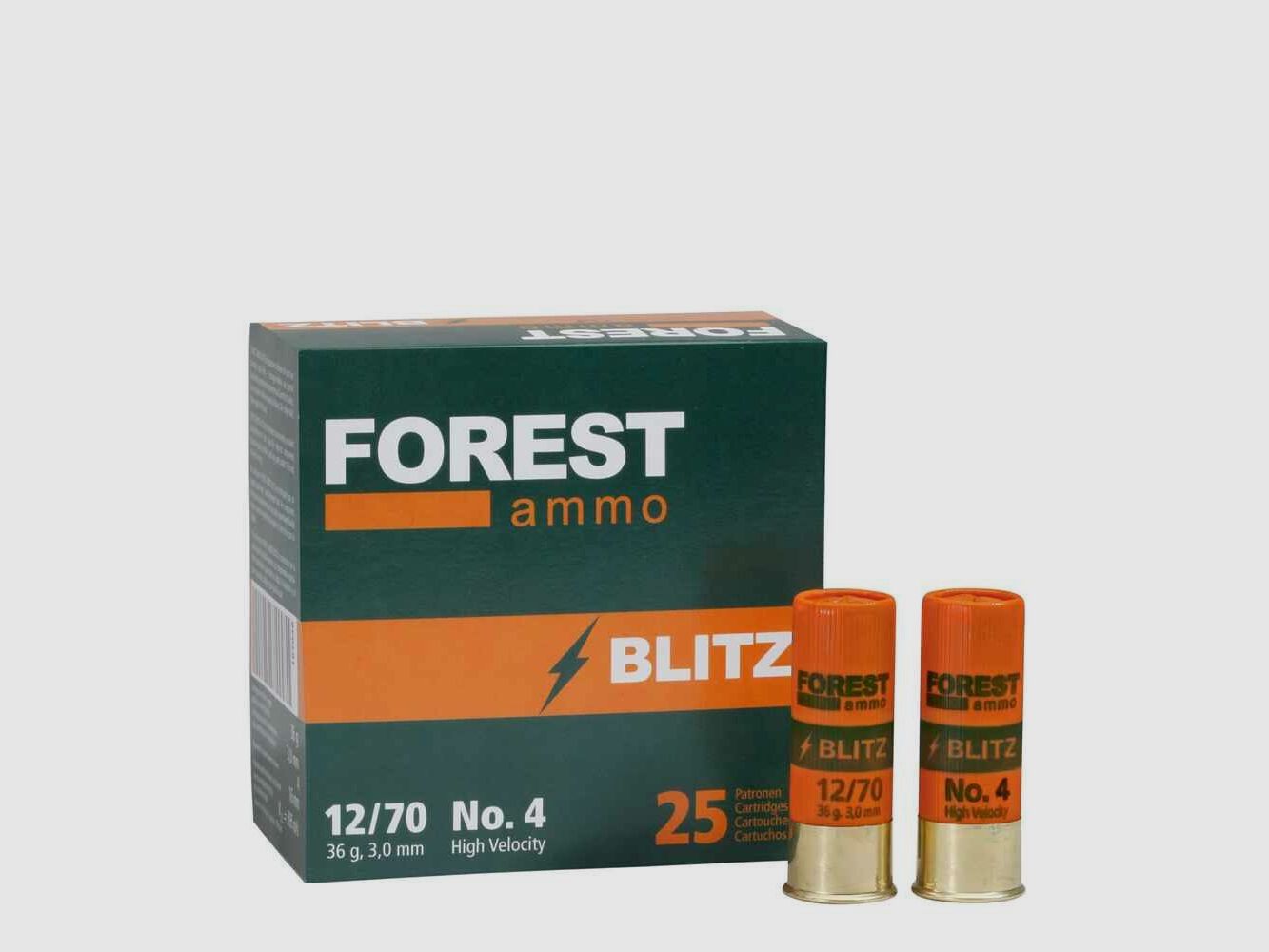 Forest Ammo Blitz HV 3,0mm 36g - 25 Stk