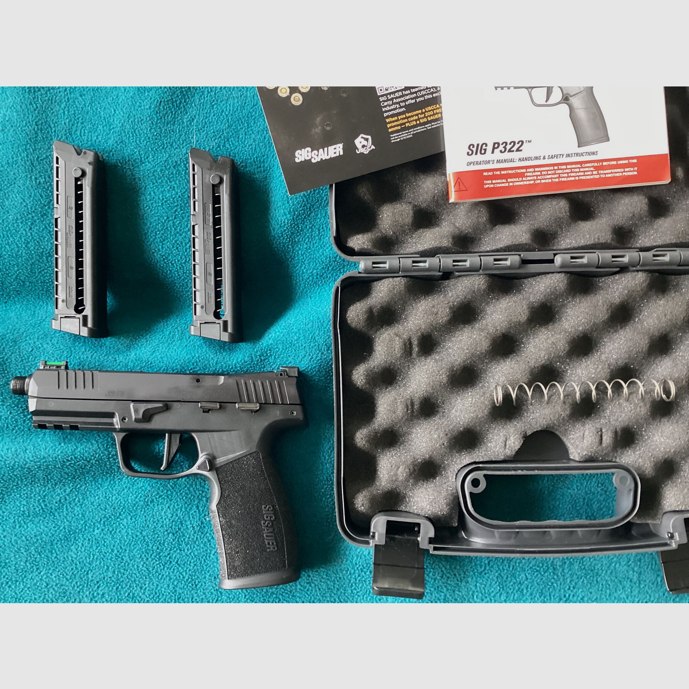 Sig Sauer P322 22lr. KK Pistole -ungeschossen-